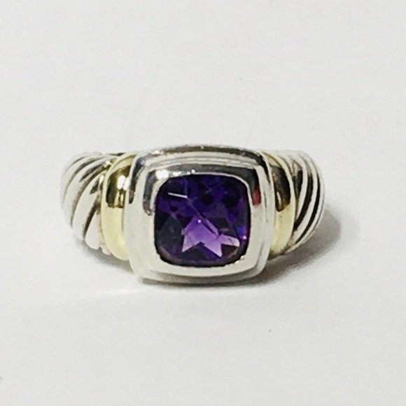 David Yurman Amethyst Ring - Picture 7 of 8